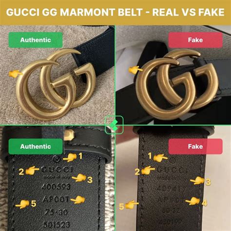 spot gucci belt fake|gucci marmont belt spotting.